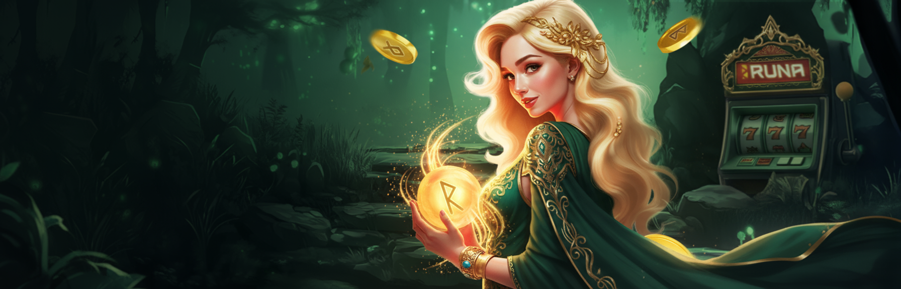 Runa Casino secure login banner